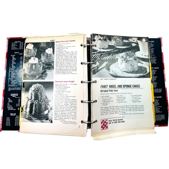 Better Homes and Gardens New Cook Book 1968 Ed 1970 3rd Printing 5-Ring Binder - Picture 12 of 13